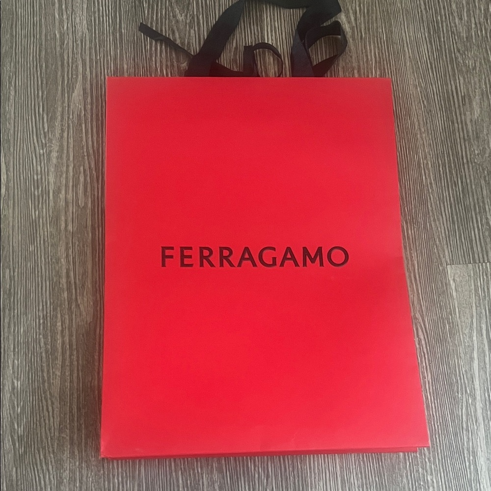 Salvatore Ferragamo Vibrant Red Tote - Picture 2 of 7